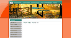 Desktop Screenshot of camposbugalloinmobiliaria.com